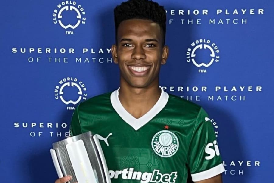 Estevão é eleito melhor da partida pela 2ª vez; a lista de vencedores