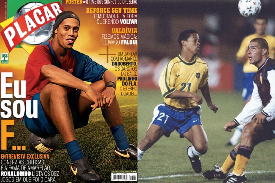 Amarelão? Em 2007, Ronaldinho Gaúcho listou jogos que decidiu