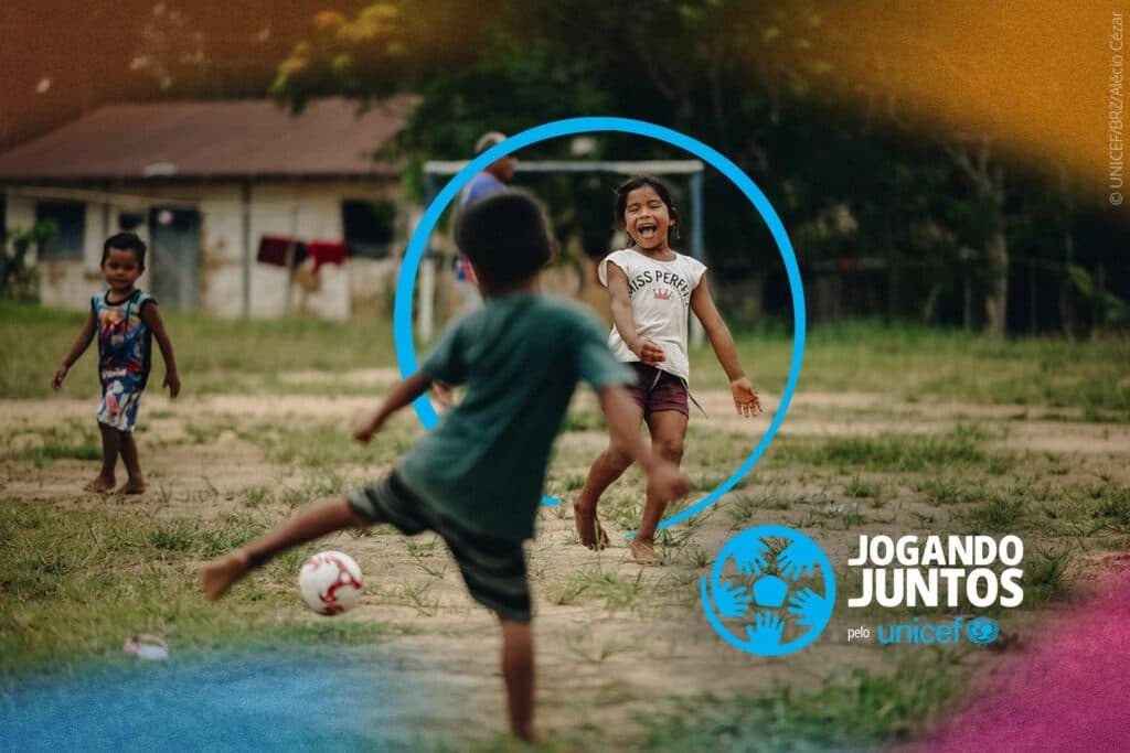 Lendas do futebol se unem em partida solidária do Unicef