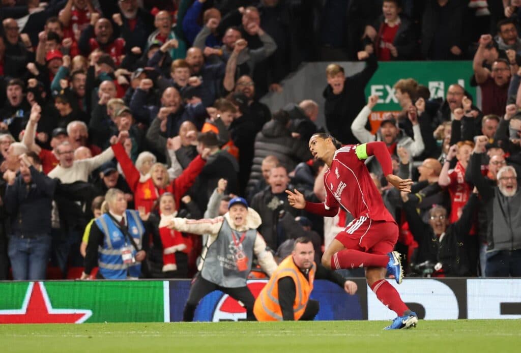 Com gol no fim, Liverpool vence Atlético pela Champions