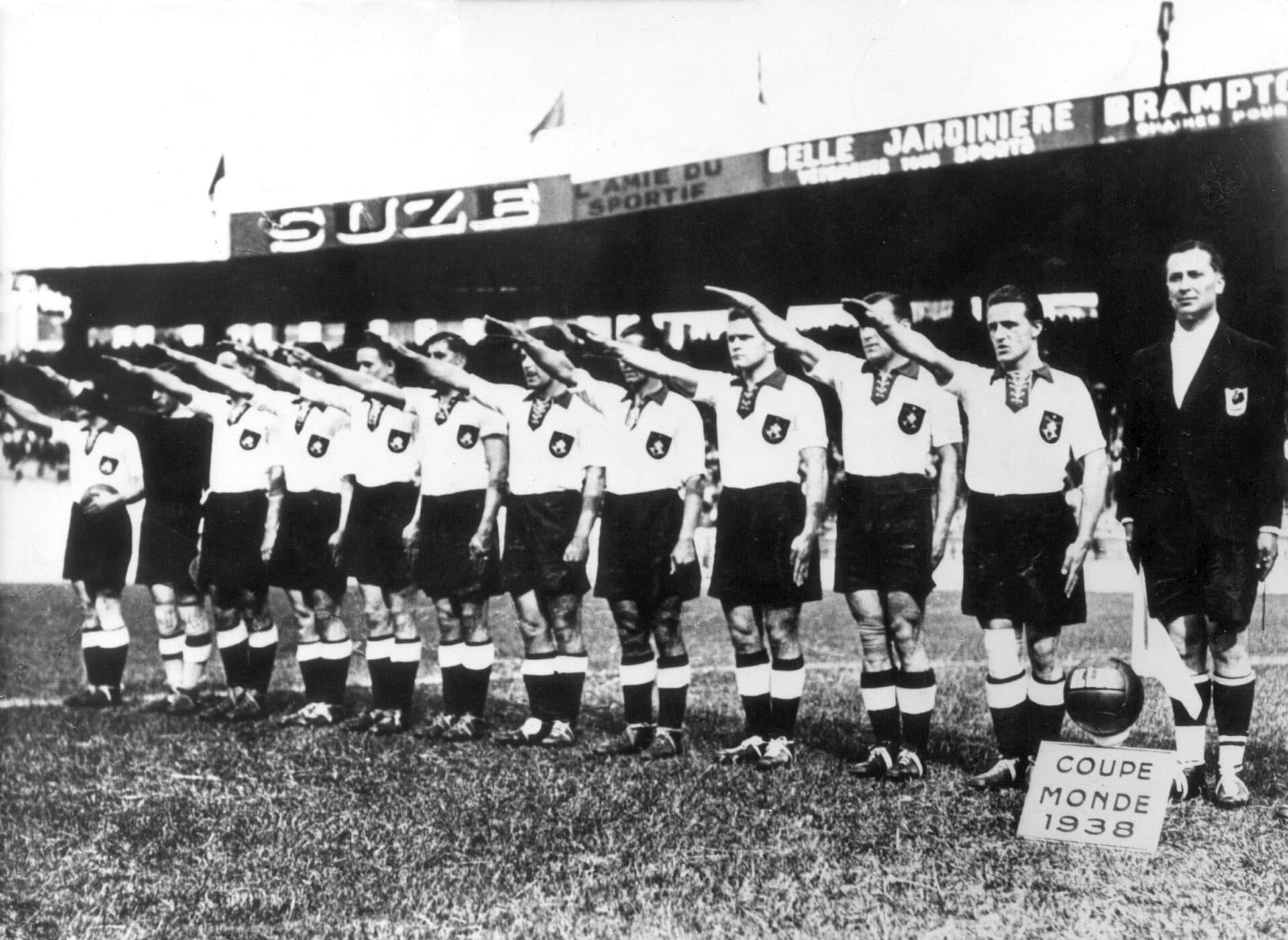 A exclusão da Áustria na Copa do Mundo de 1938