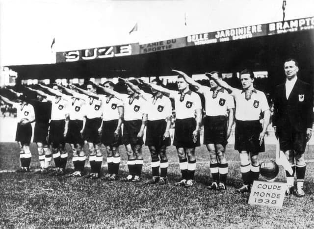 A exclusão da Áustria na Copa do Mundo de 1938