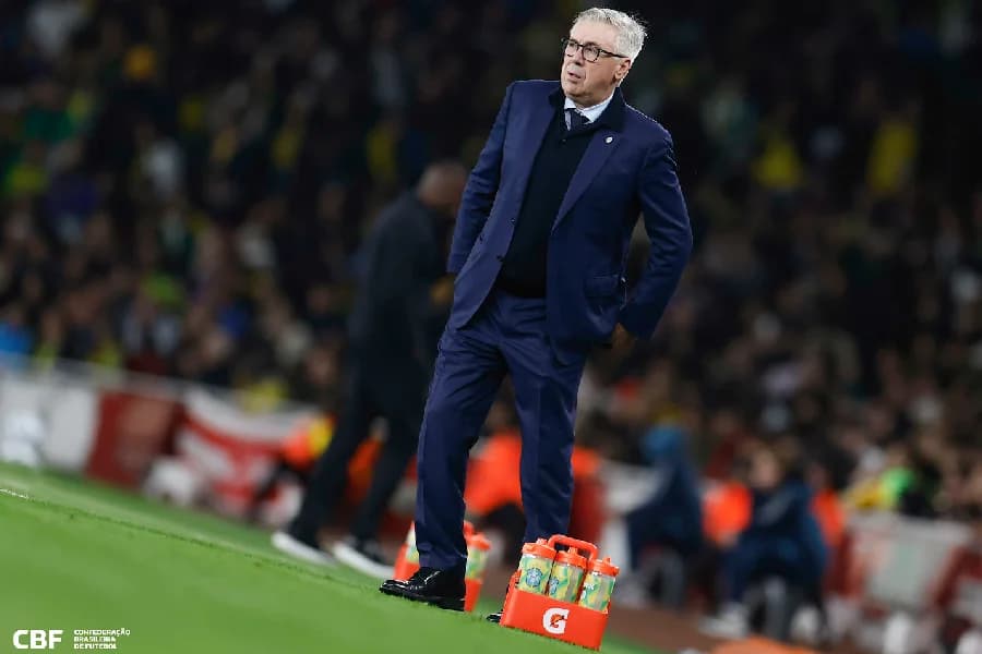 Ancelotti mantém porta aberta para Neymar na seleção brasileira