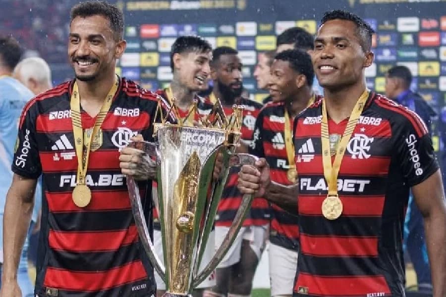 Com 4 convocados, Flamengo é o time com mais jogadores na seleção