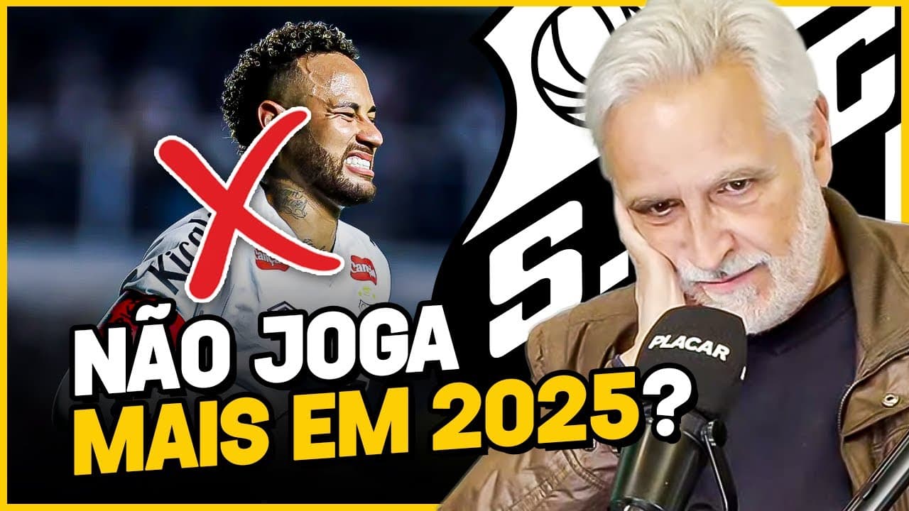 Sormani projeta fim de ciclo para Neymar em caso de cirurgia: “Acabou a Copa”