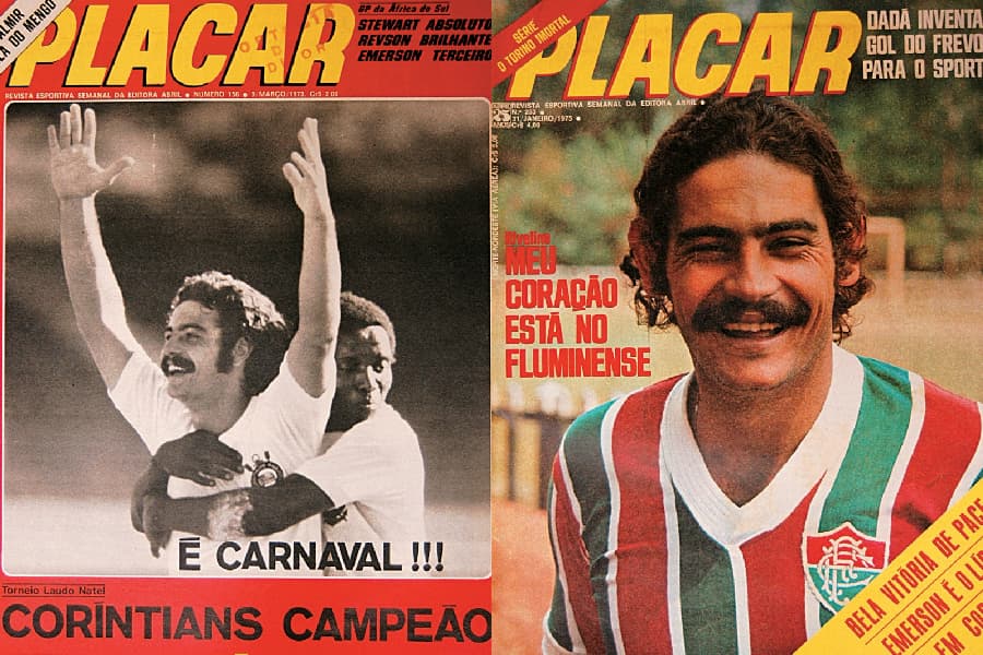 Rivellino, 80 anos: o craque em capas históricas de PLACAR