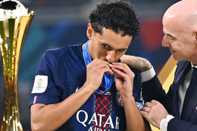 Marquinhos se torna 2º brasileiro com mais títulos na história