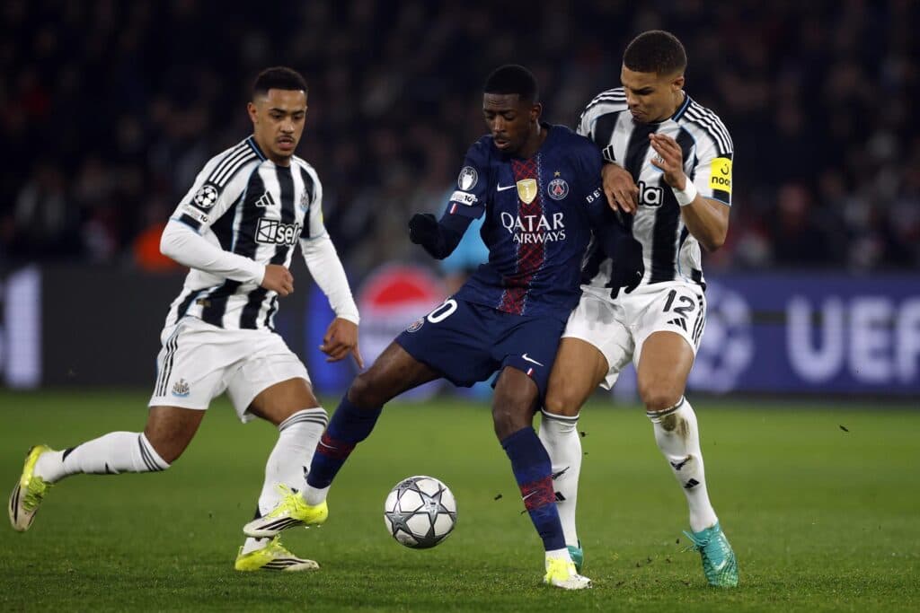 PSG e Newcastle ficam no empate e vão aos playoffs da Champions