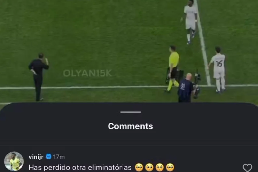 Vini Jr. provoca Simeone após discussão em vitória do Real: ‘Perdeu outra’