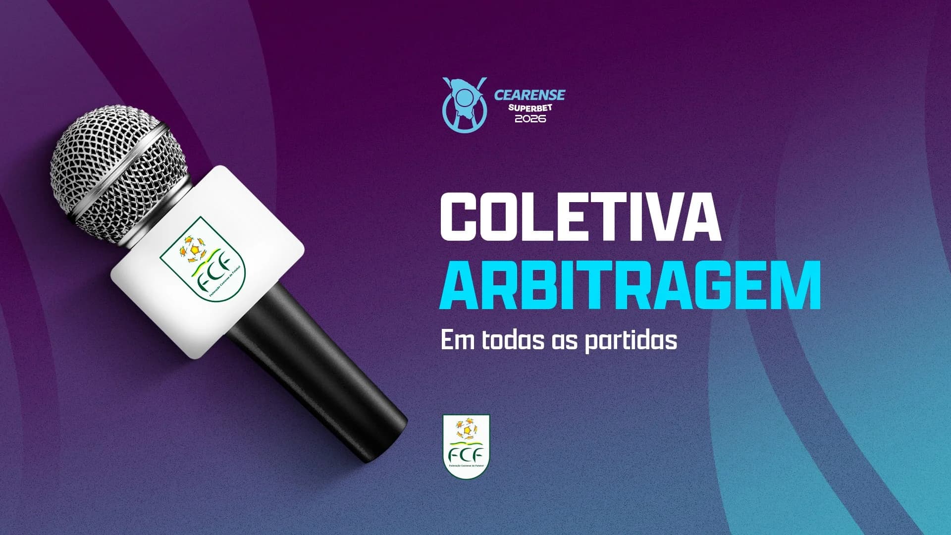 Árbitros vão conceder coletiva no Campeonato Cearense