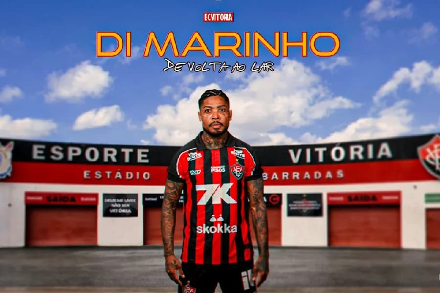 Marinho no Vitória: contratações e saídas dos clubes no Mercado da Bola de 2026