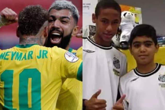 Lobisomem e Papa-Léguas: Gabigol reedita parceria com cunhado Neymar