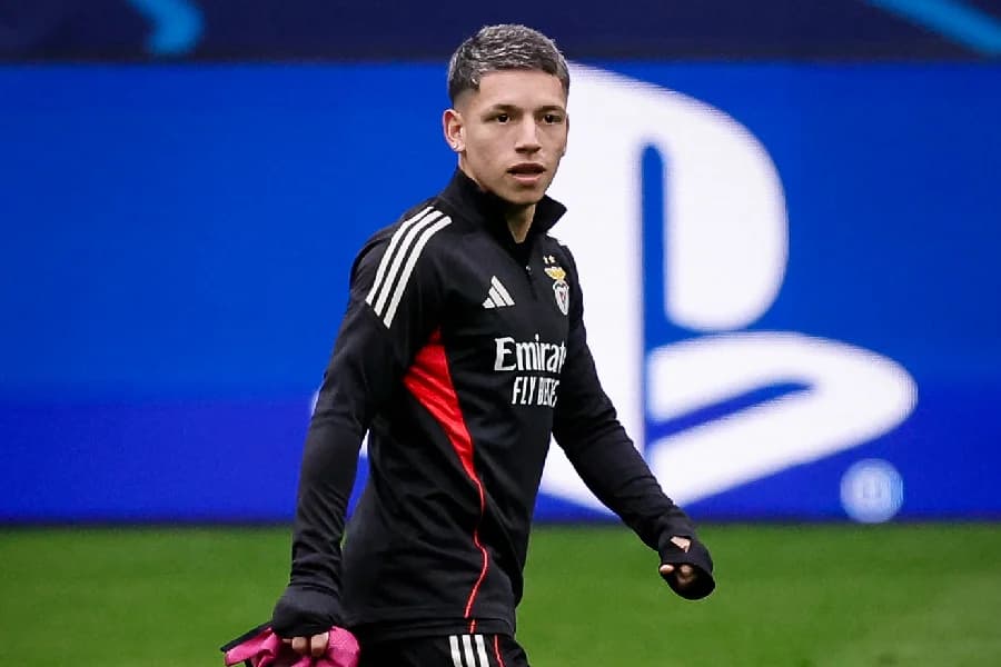 Prestianni viaja e aguarda recurso para Real Madrid x Benfica