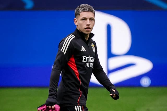 Prestianni viaja e aguarda recurso para Real Madrid x Benfica
