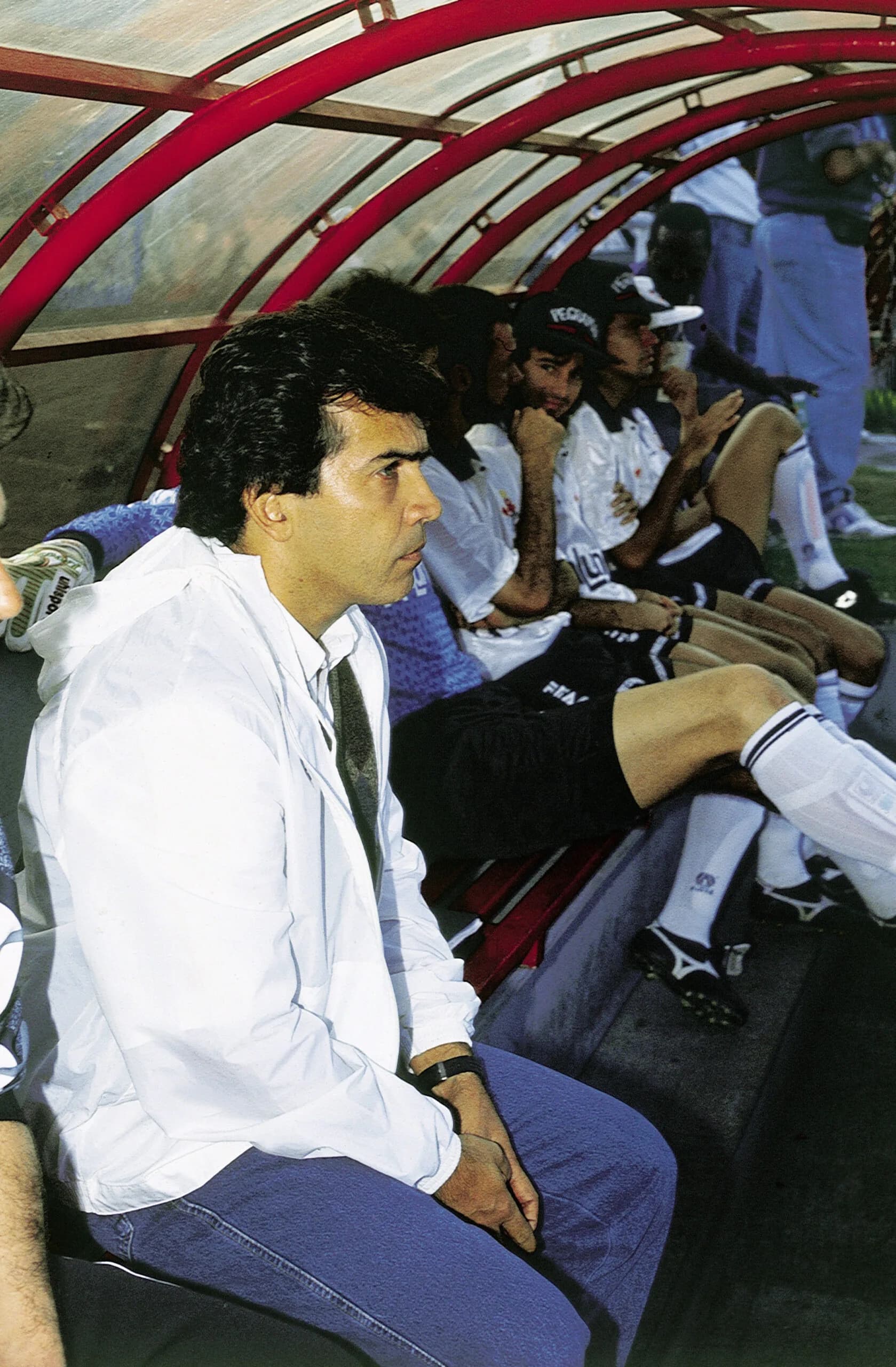 Nelsinho, técnico do Corinthians, durante a final do Campeonato Paulista contra o Palmeiras – Antonio Milena/DEDOC
