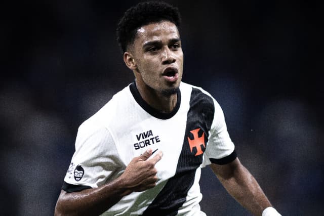 Brenner preocupa o Vasco após lesão no joelho contra o Coritiba