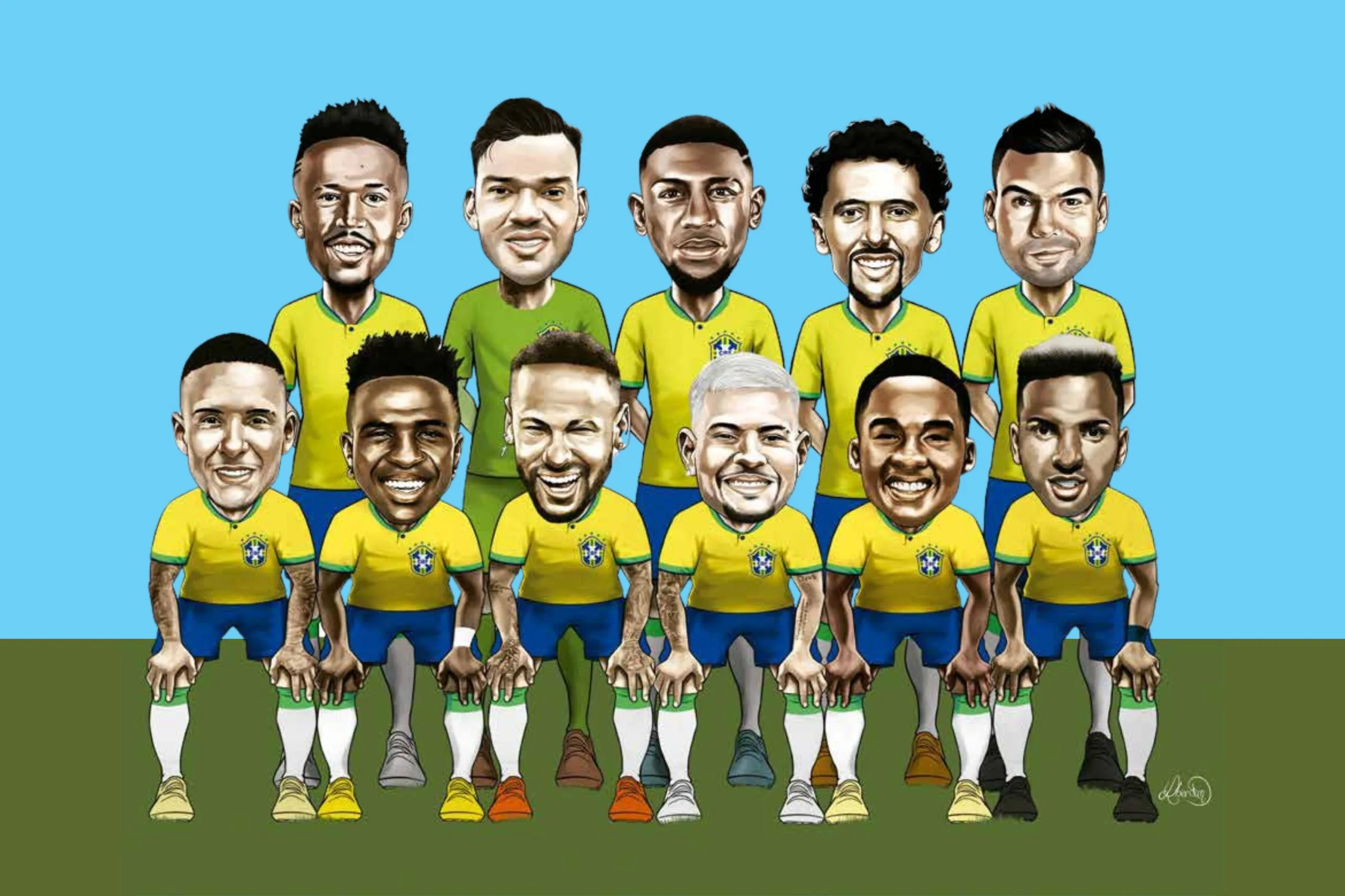 Como PLACAR projetou a seleção brasileira da Copa três anos antes