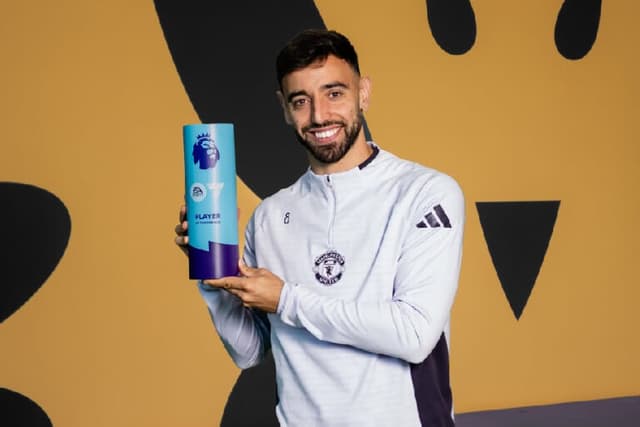 Bruno Fernandes é eleito o melhor jogador da Premier League