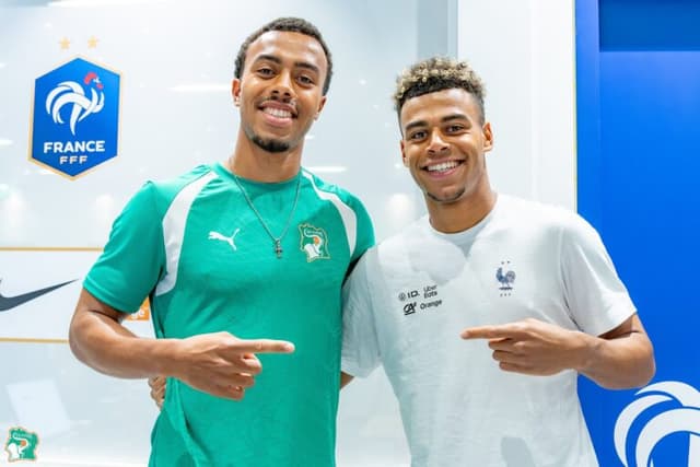 Em duelo de irmãos, Guéla Doué marca e Costa do Marfim bate França