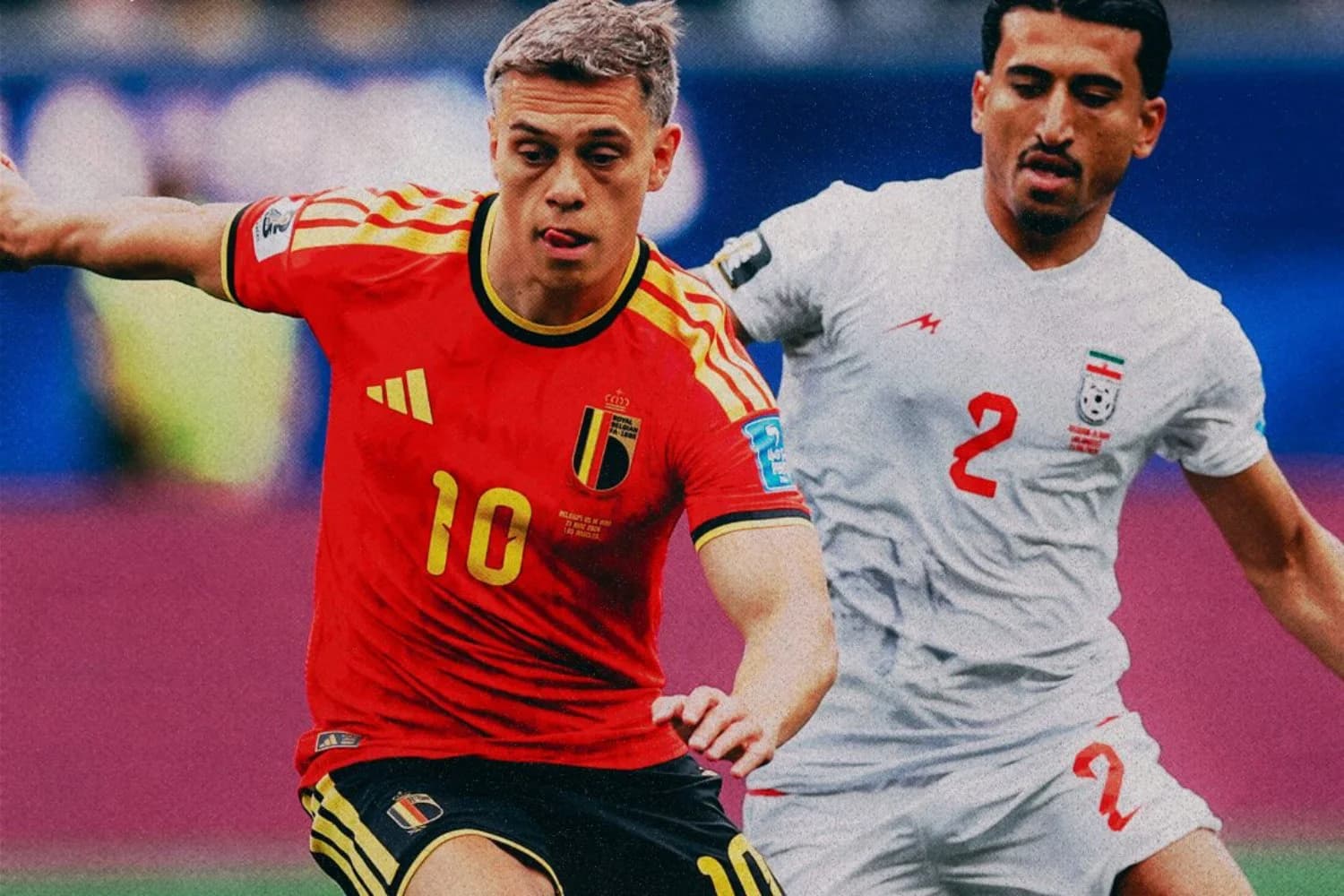 Bélgica para em paredão iraniano, sofre expulsão e amarga empate sem gols