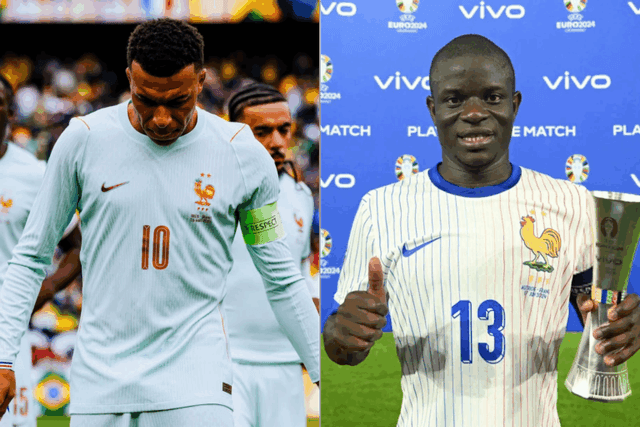 Mbappé e Kanté protagonizam cena viral após derrota da França para Costa do Marfim