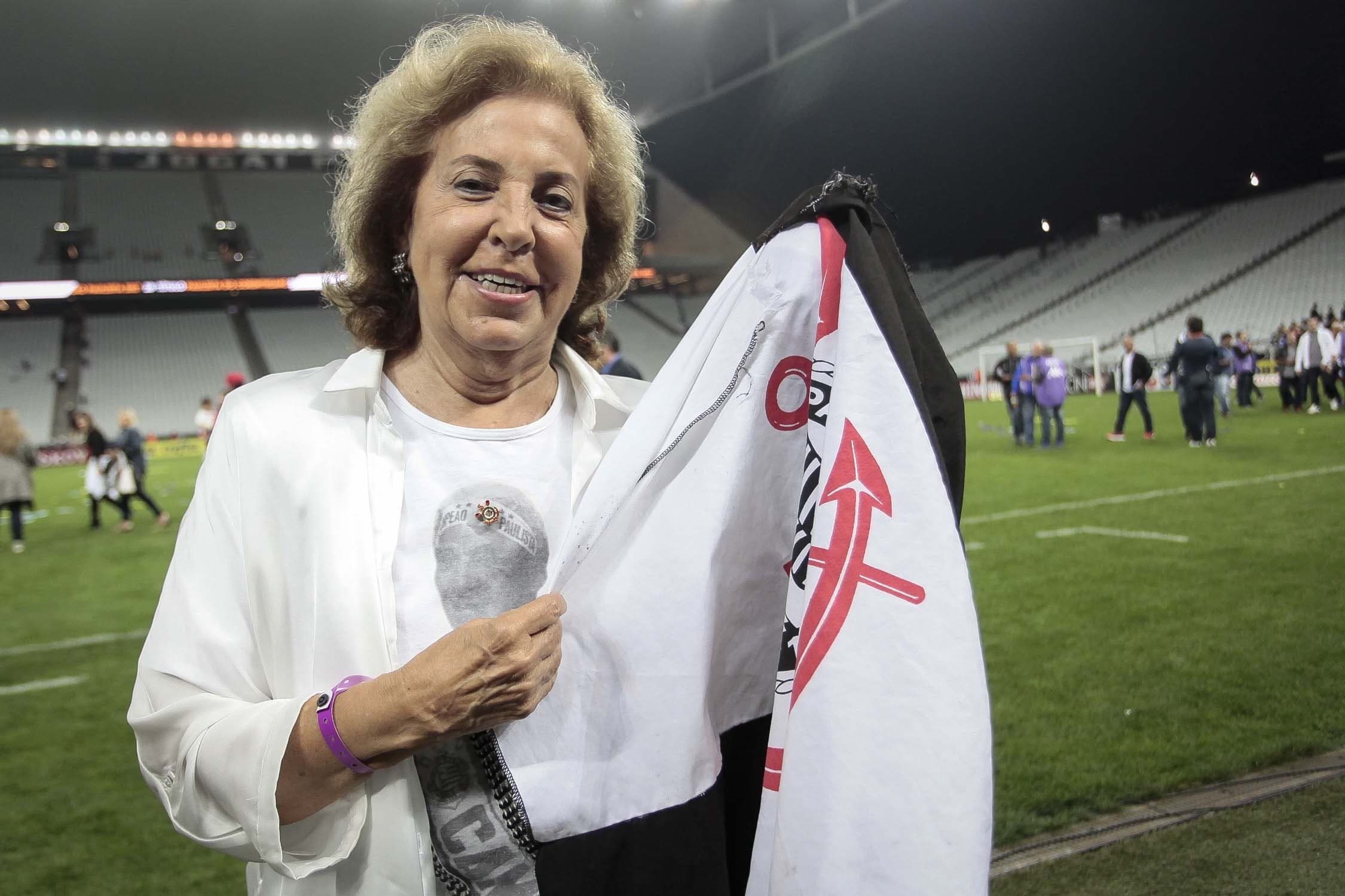07.05.2017: Marlene Matheus, primeira e única presidente mulher do Corinthians