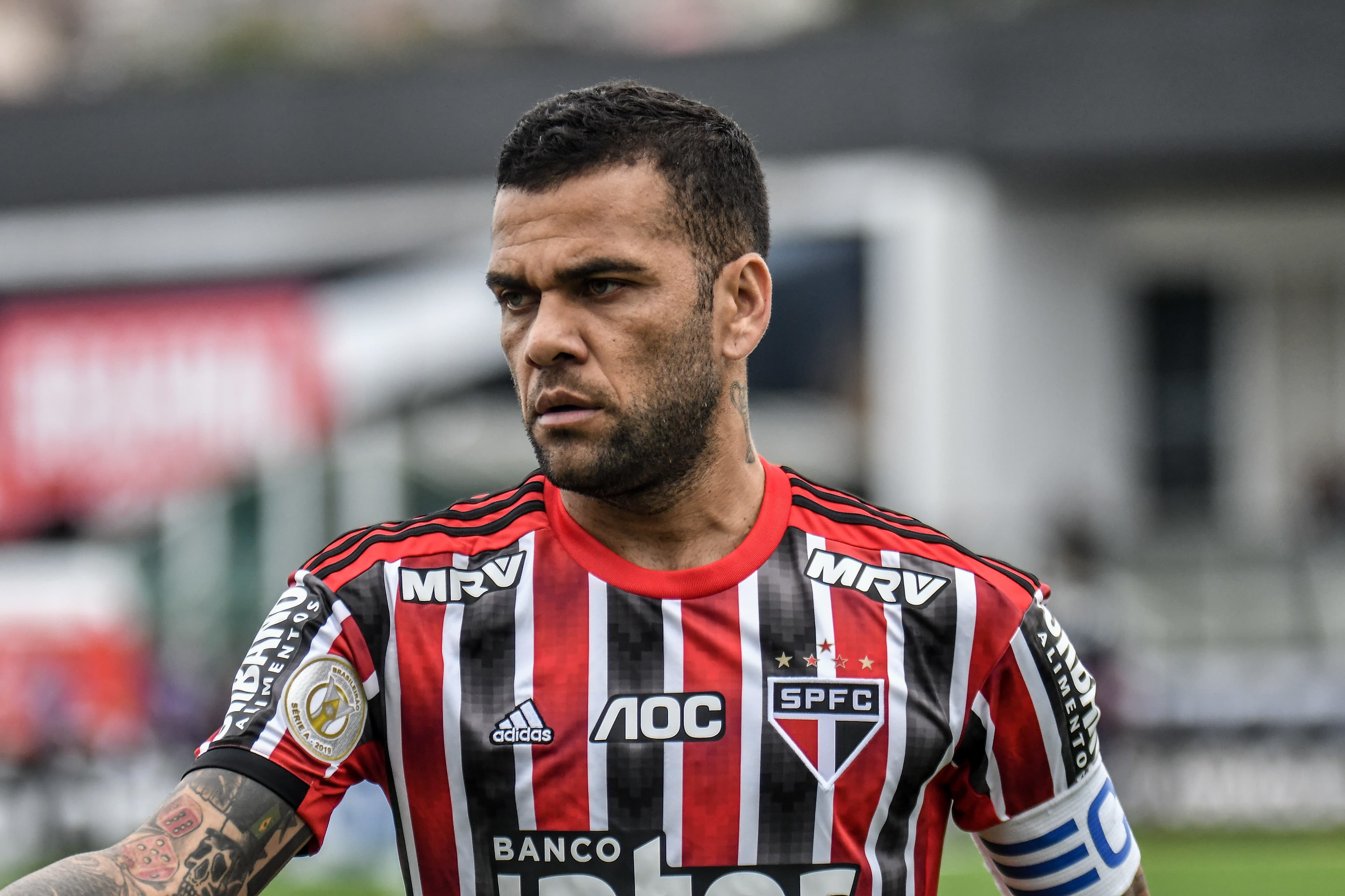 Daniel Alves, jogador do São Paulo