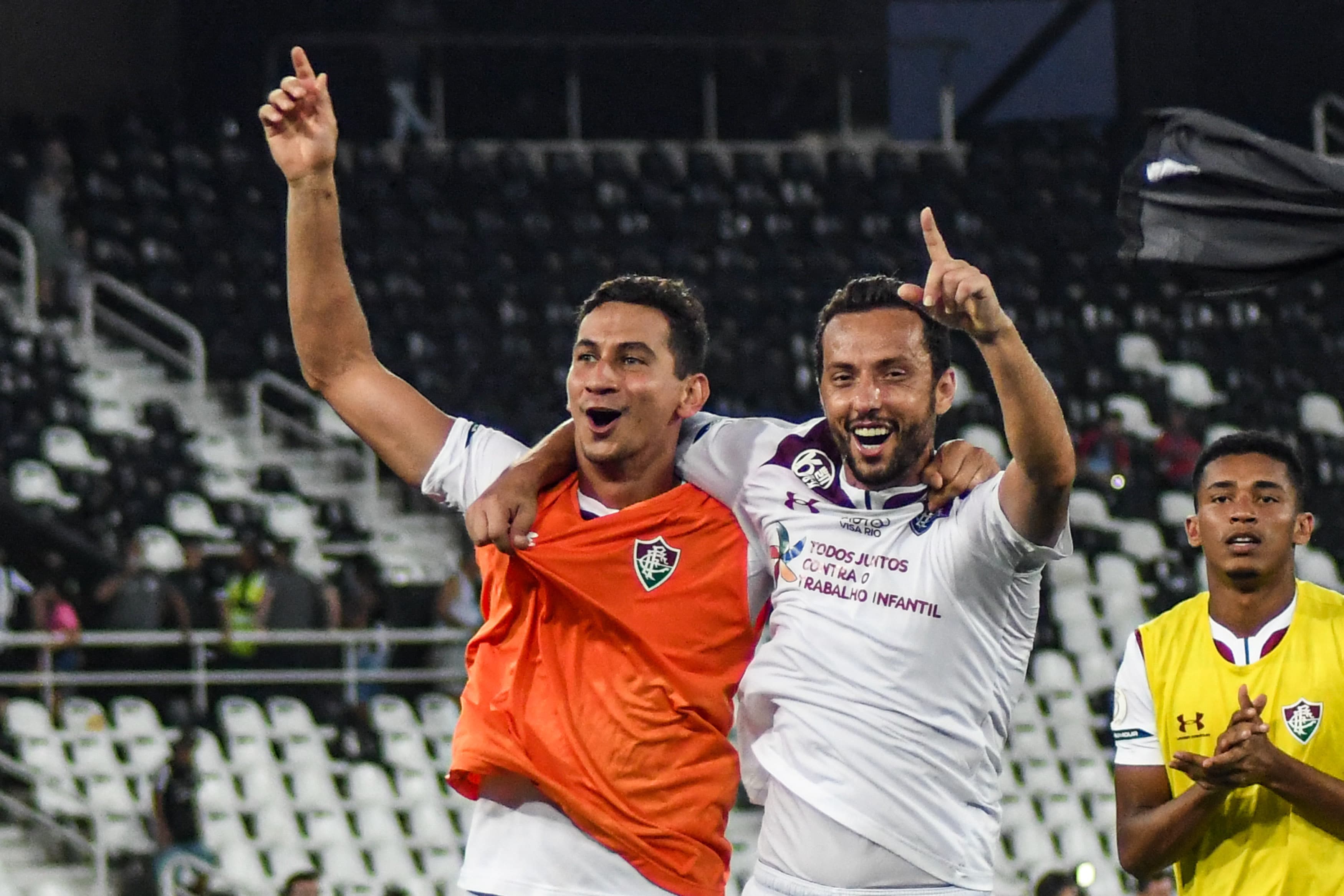 RIO DE JANEIRO, RJ 06.10.2019 : BOTAFOGO X FLUMINENSE – Partida válida pela 23ª rodada do Campeonato Brasileiro 2019, no estádio Nilton Santos. Foto: Alexandre Neto /PHOTOPRESS (Foto: ALEXANDRE NETO/PHOTOPRESS/Folhapress)