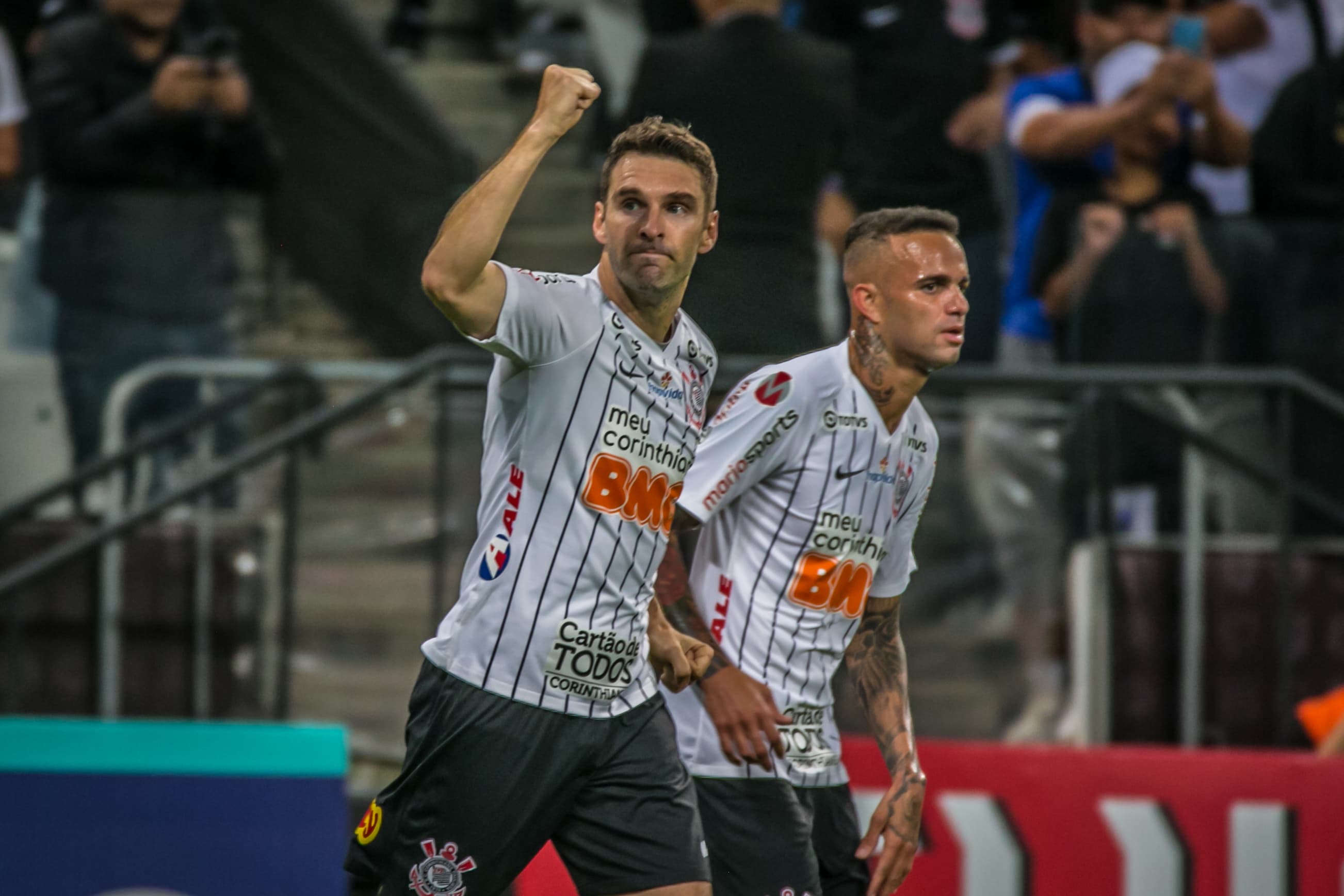 Boselli comemora gol do Corinthians