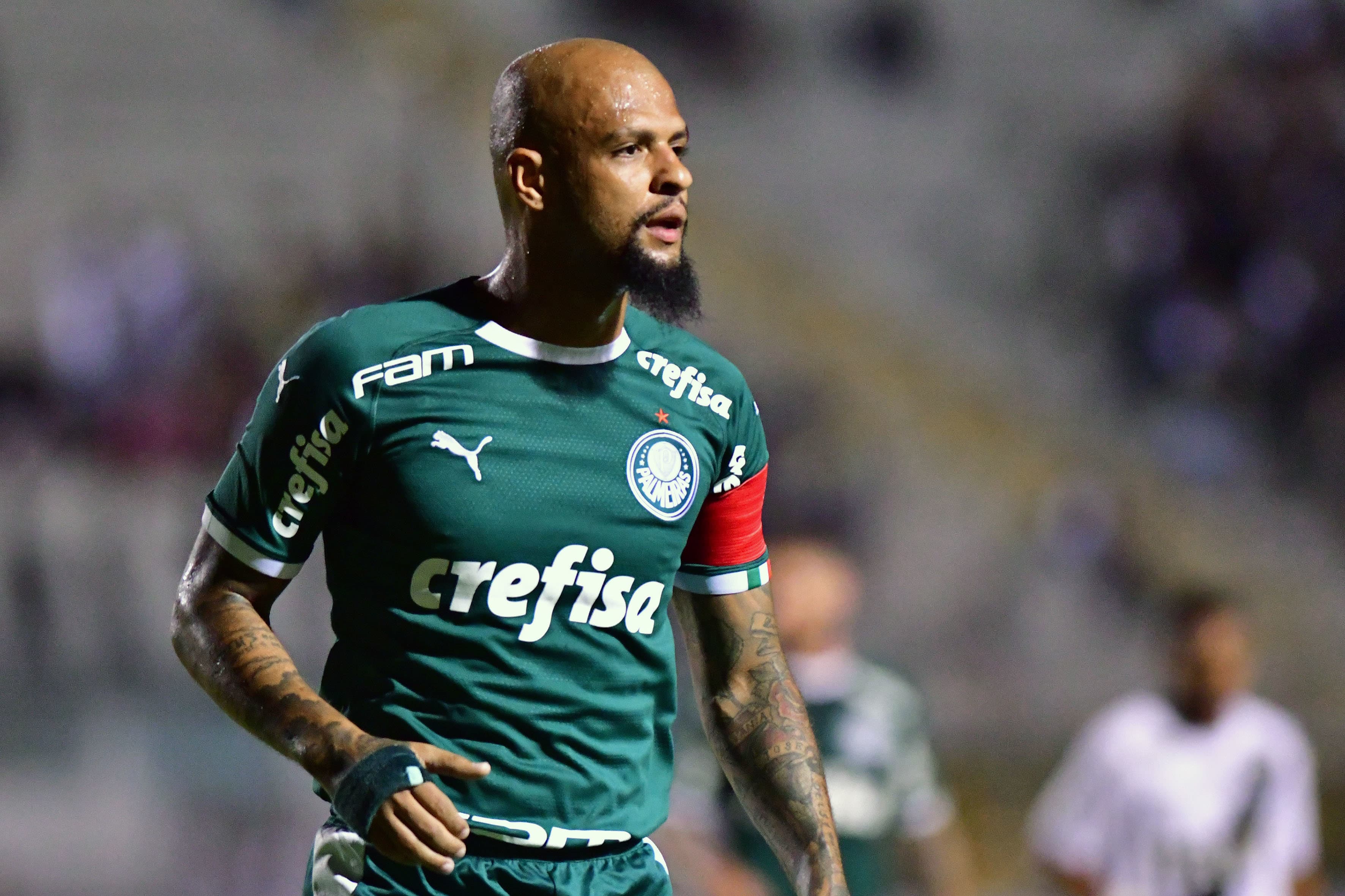 Felipe Melo, volante do Palmeiras