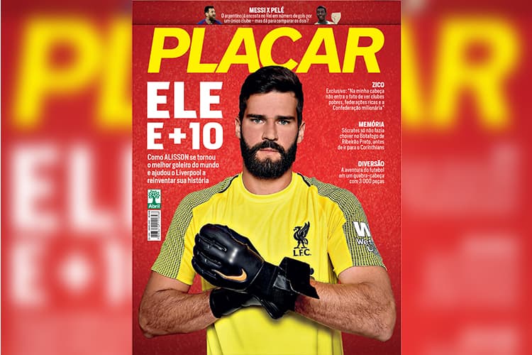 Capa da Revista Placar da edição de Julho de 2020
