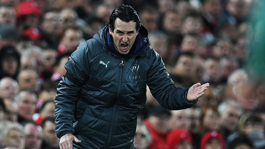 Unai Emery, técnico do Arsenal