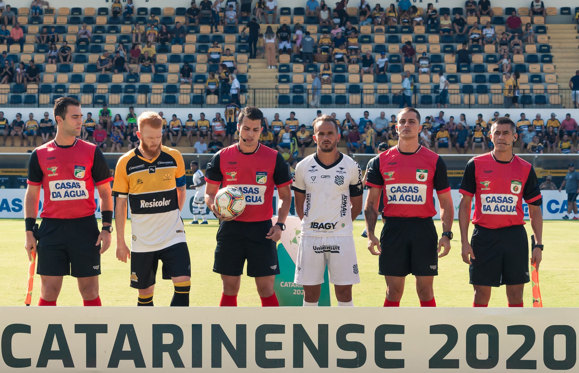 Partida entre Criciúma e Figueirense pelo Campeonato Catarinense 2020