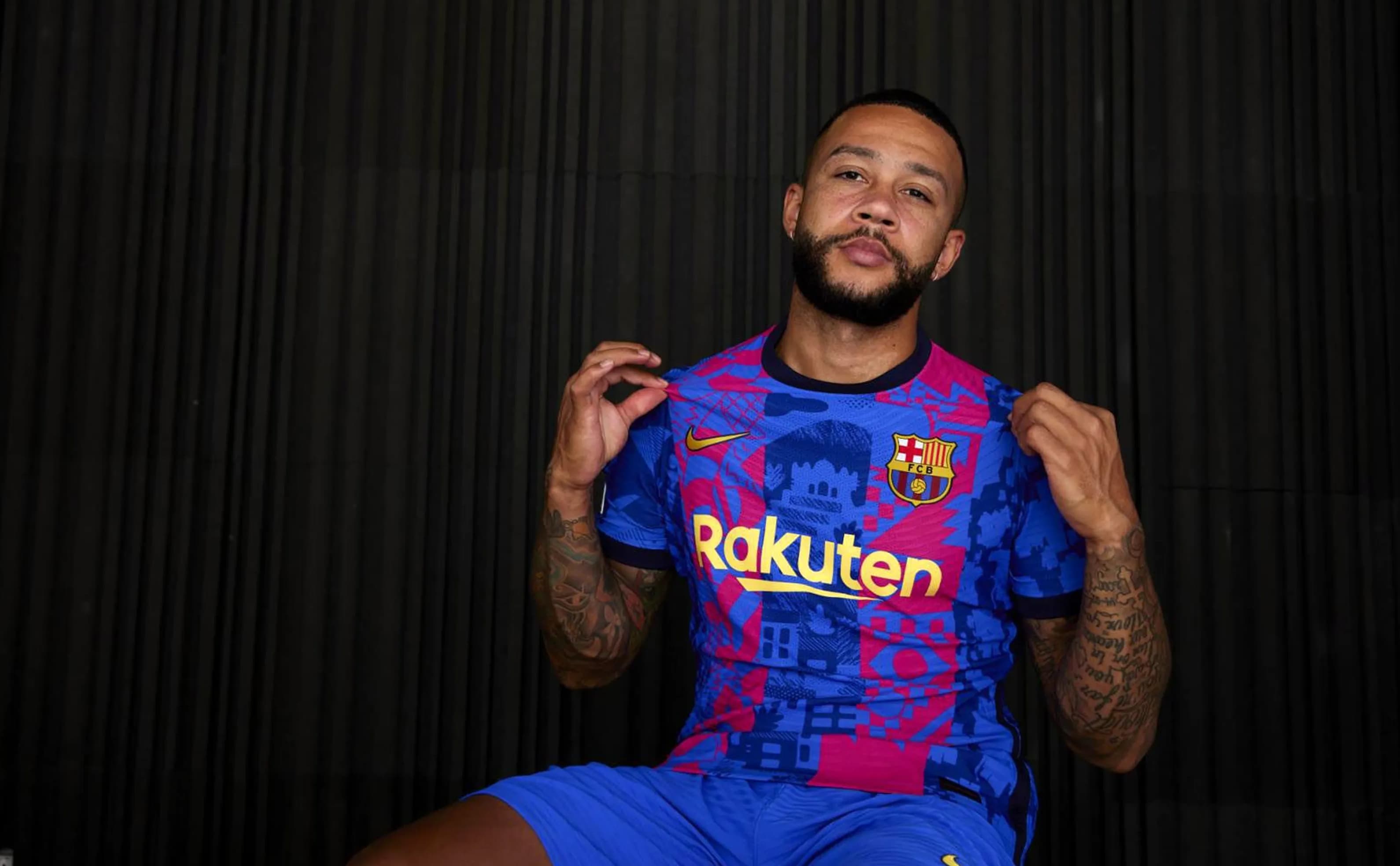 Memphis Depay, destaque do Barcelona neste início de temporada -