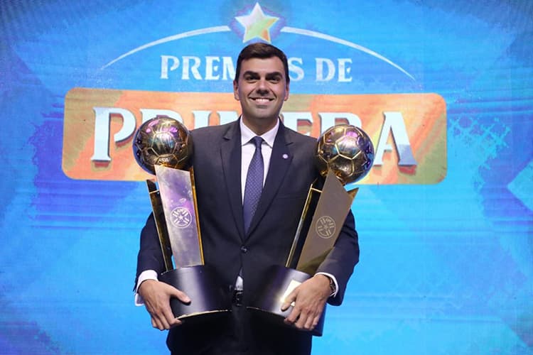 Marco Trovato, presidente do Olimpia, do Paraguai –