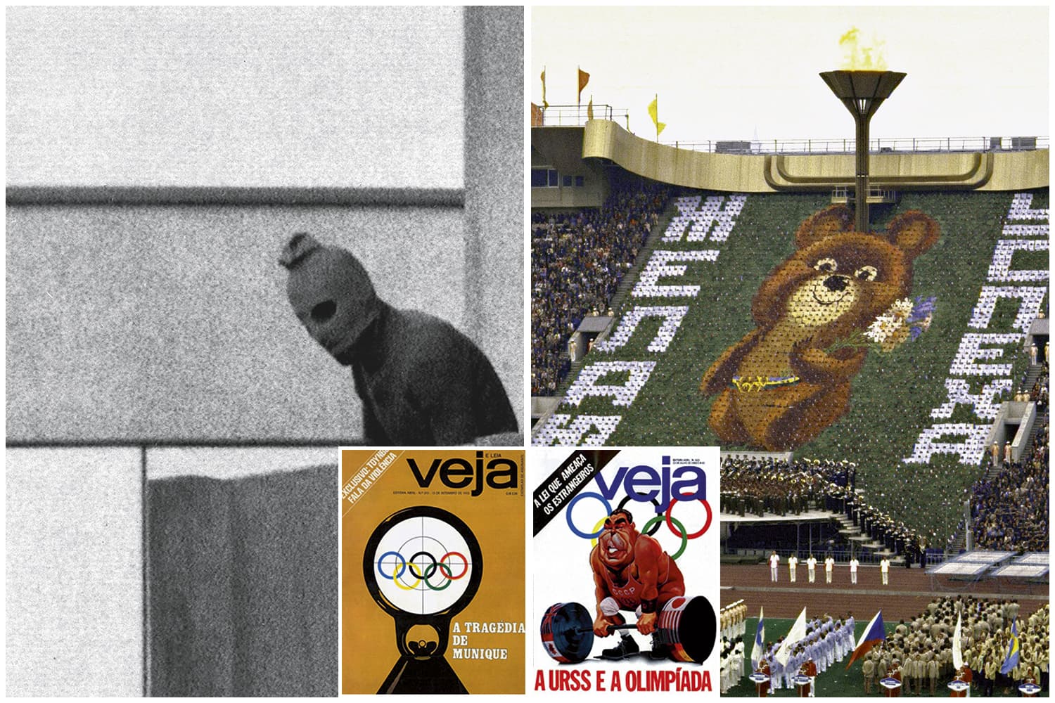 FATORES EXTERNOS - A Olimpíada de 2021 será atípica como foram as de Munique, em 1972, e Moscou, em 1980: atentado e boicote -