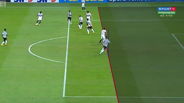 O lance da discórdia: Luciano estava ou não impedido no jogo do São Paulo contra o Atlético Mineiro? –