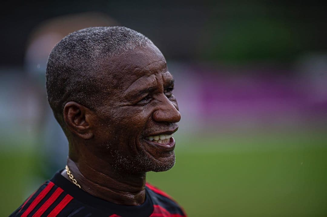 Adílio, ex-jogador do Flamengo campeão da Libertadores de 1981