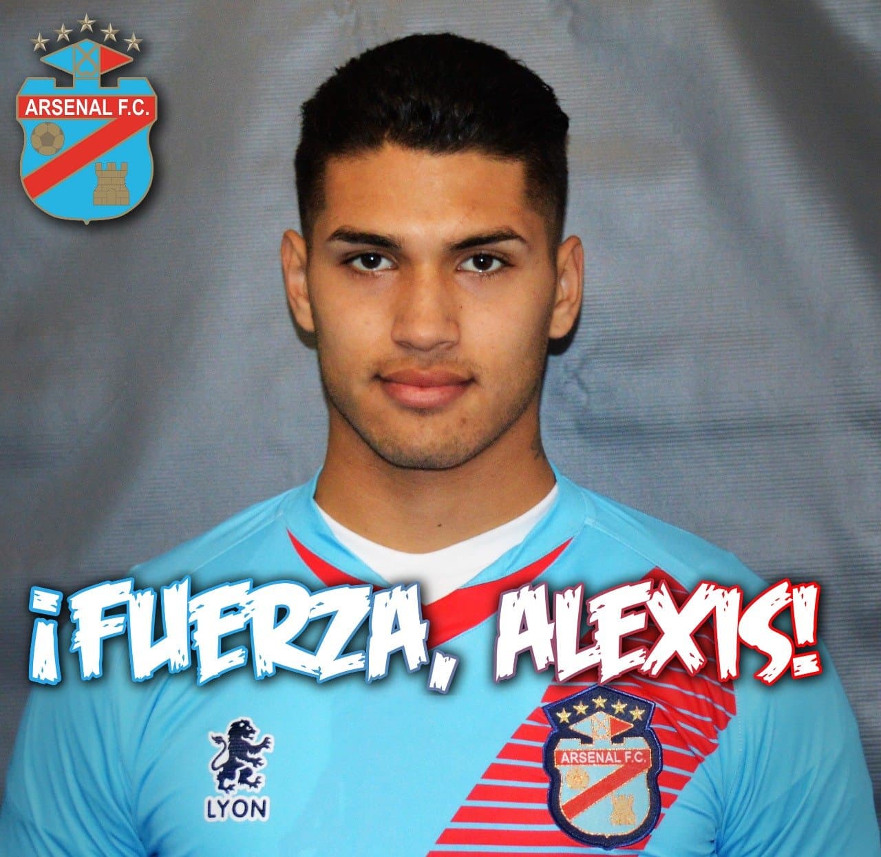 Arsenal de Sarandí envia forças a Alexis Salinas, atleta que perdeu a visão de um olho