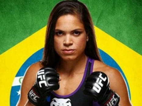 Amanda Nunes, de 27 anos, fará sua primeira disputa de cinturão do UFC