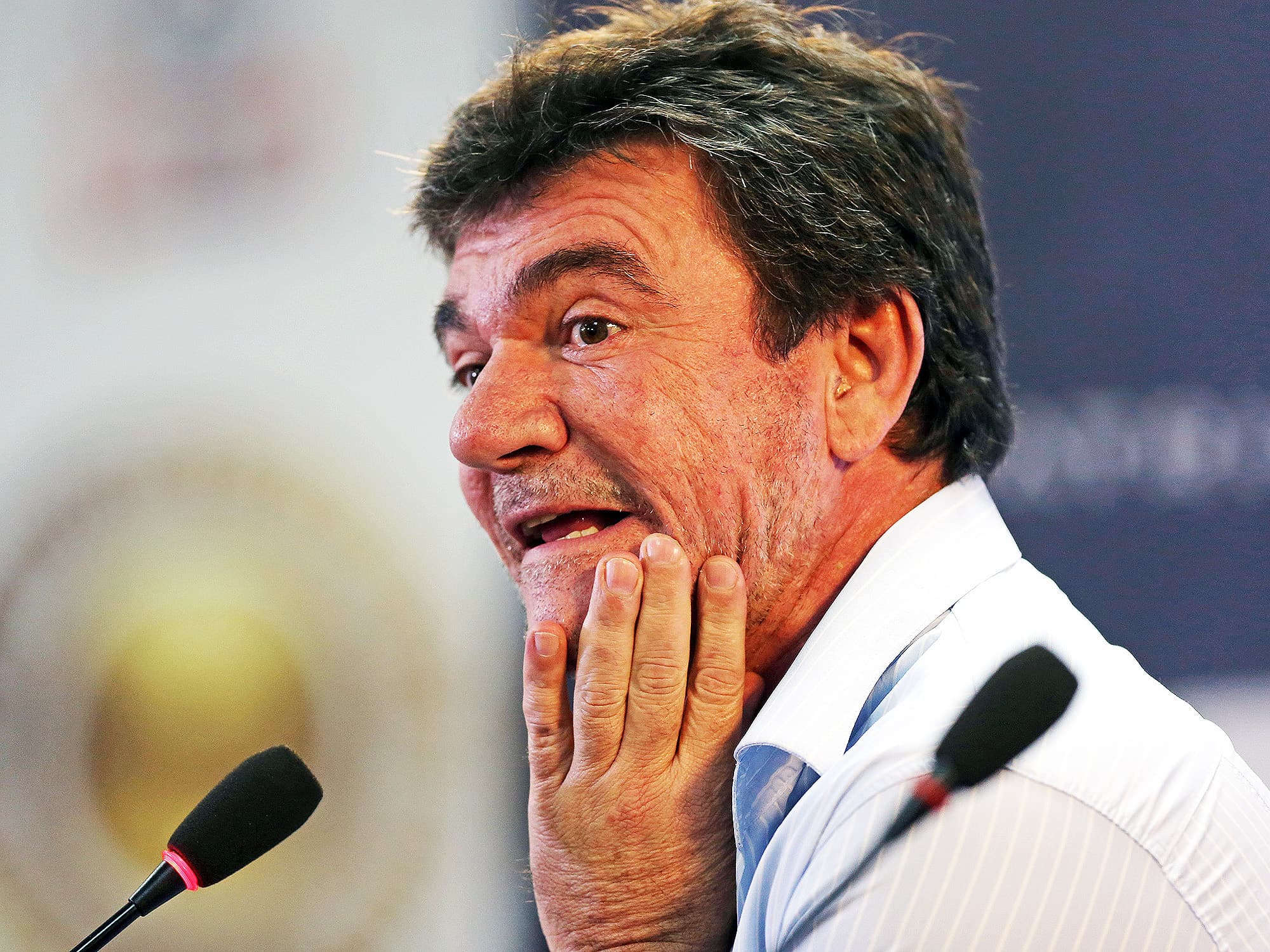 A bravata de Andrés: "Iremos ao Paraguai na terça-feira e, se não aumentarem as cotas, o Corinthians não disputará"