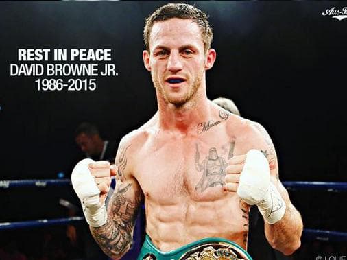 Federação australiana de boxe lamentou a morte de David Browne Jr., de 28 anos