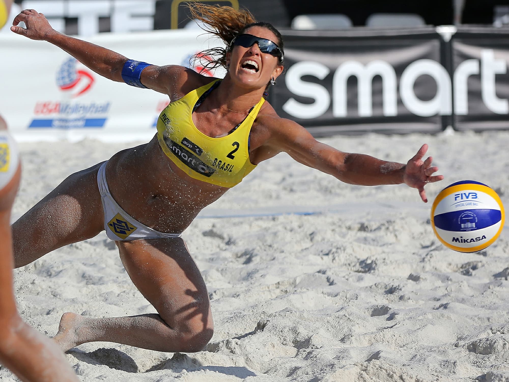 A jogadora de vôlei Maria Elisa