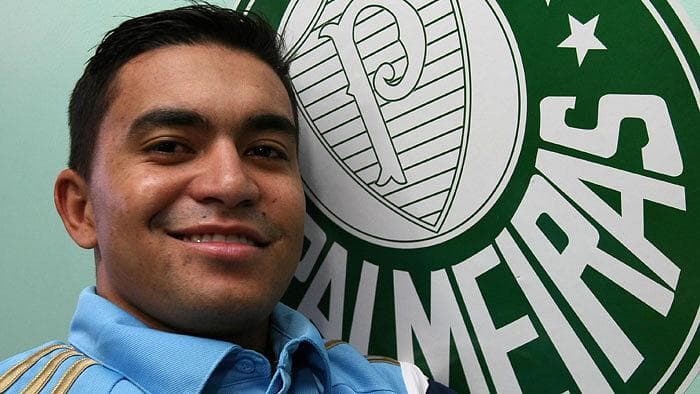Dudu, novo atacante do Palmeiras, que era pretendido por São Paulo e Corinthians