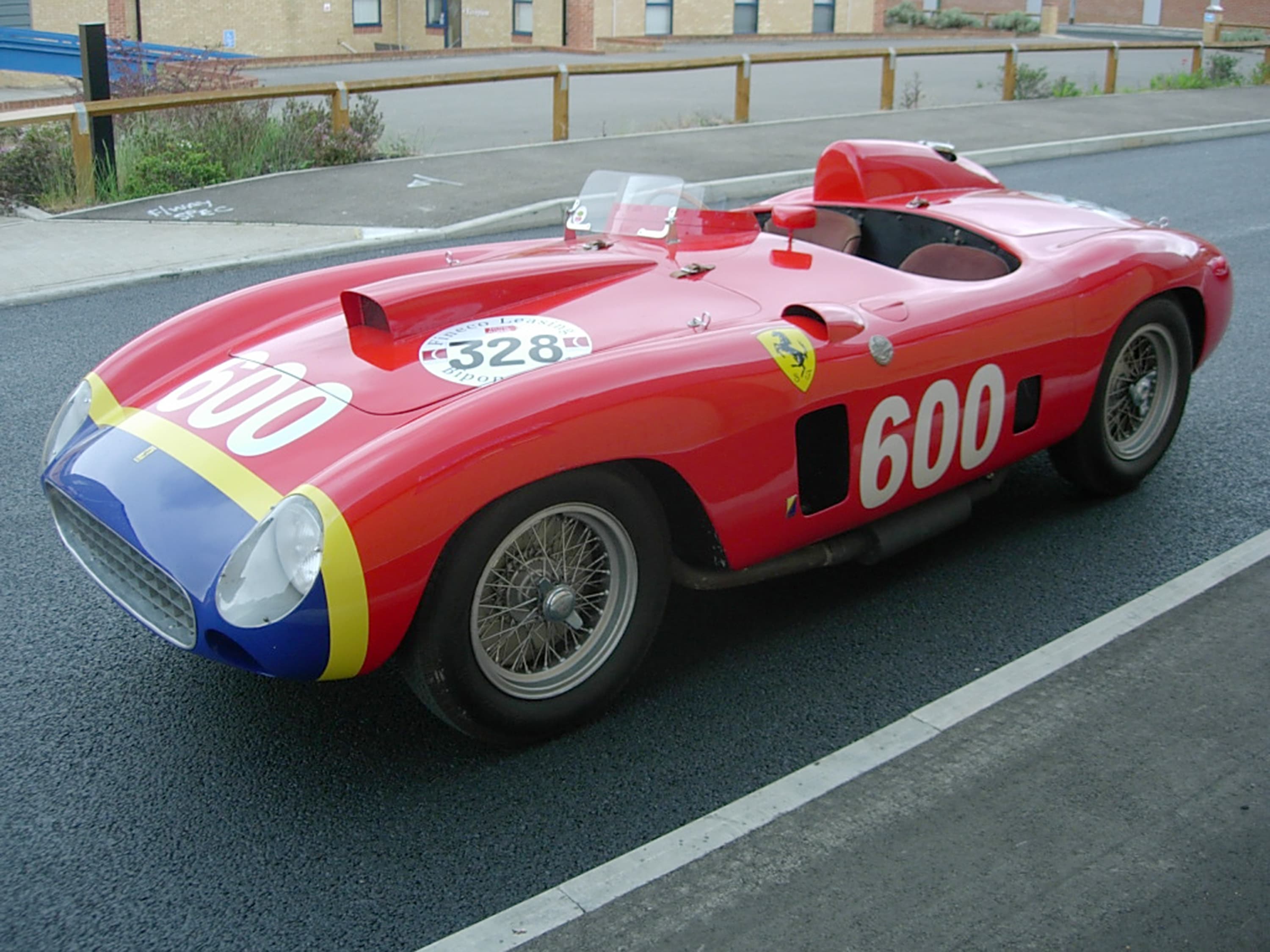 Ferrari 290 MM que foi pilotada pelo argentino Juan Manuel Fangio
