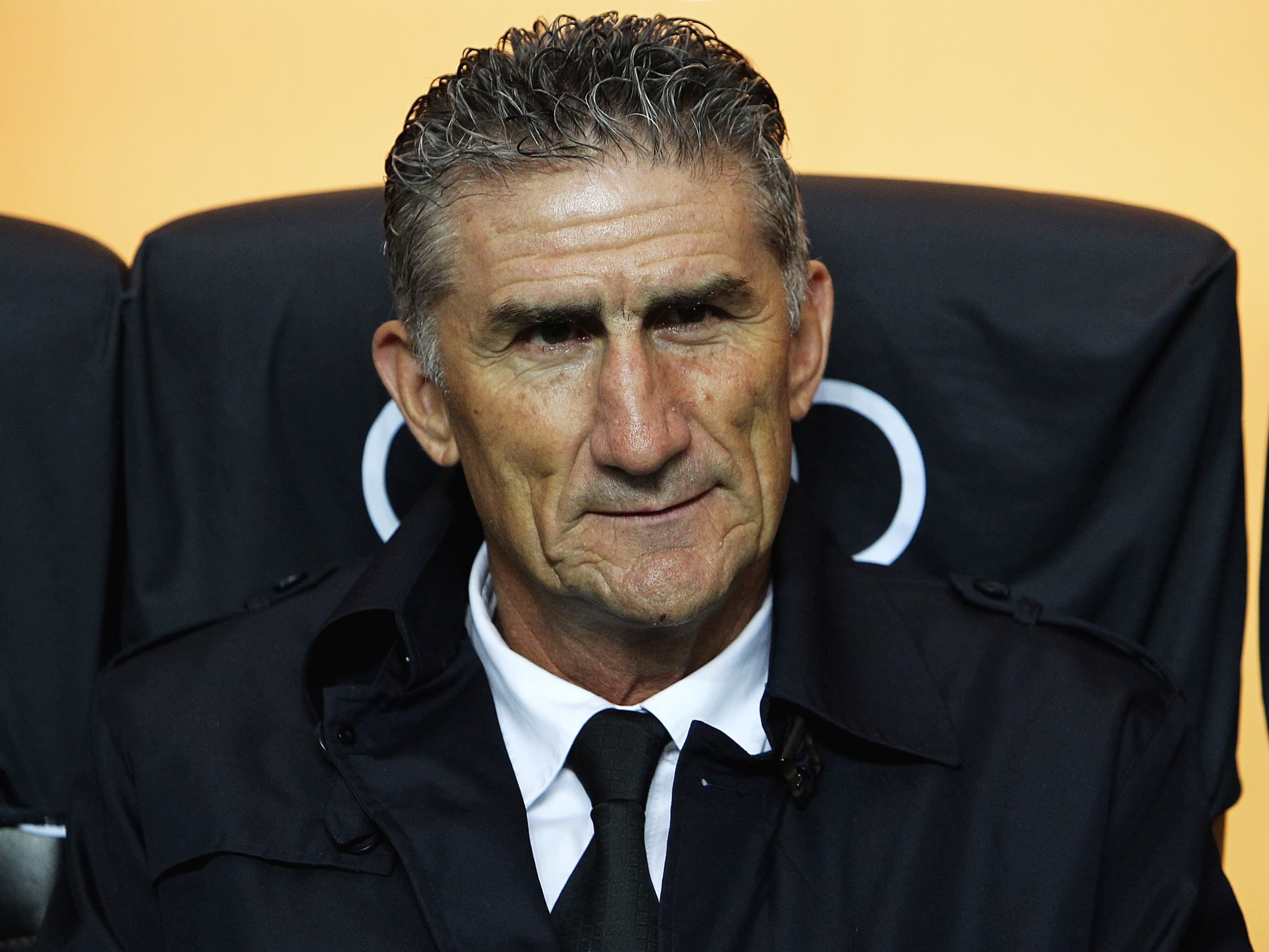 O treinador argentino Edgardo Bauza