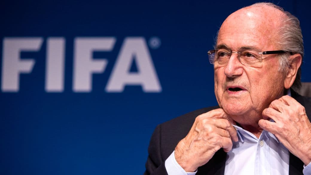 Blatter sobre a reeleição a presidência da Fifa: "Eu sou como um cabrito montês. Só continuo indo, indo e indo. Não posso ser parado"