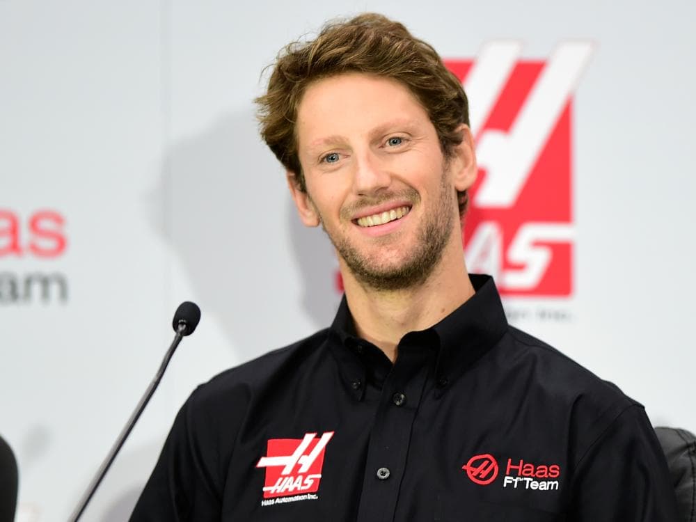 Romain Grosjean foi anunciado como piloto titular da equipe americana Haas, que estreará na Fórmula 1 em 2016