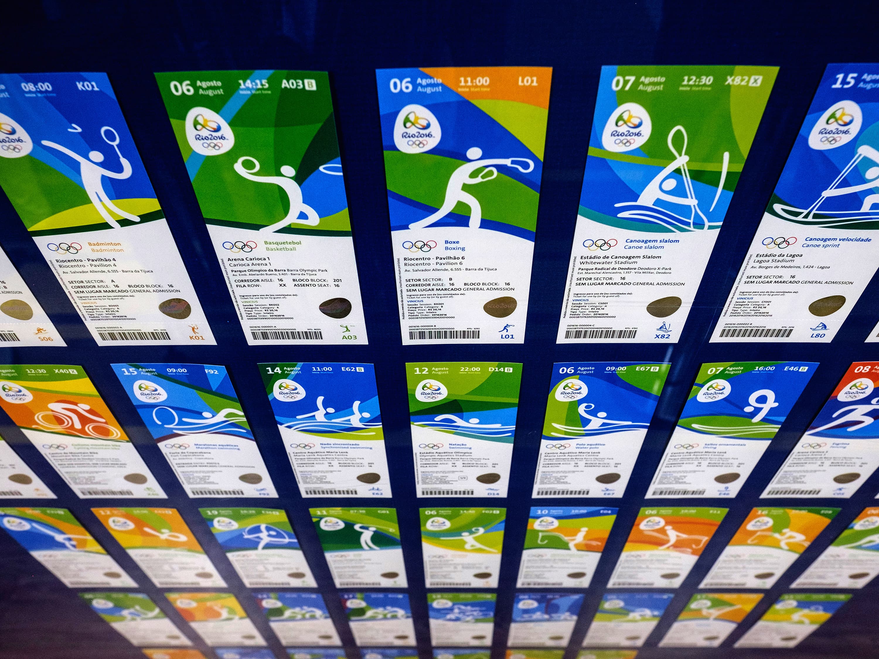 Ingressos para os Jogos Olímpicos e Paralímpicos Rio 2016