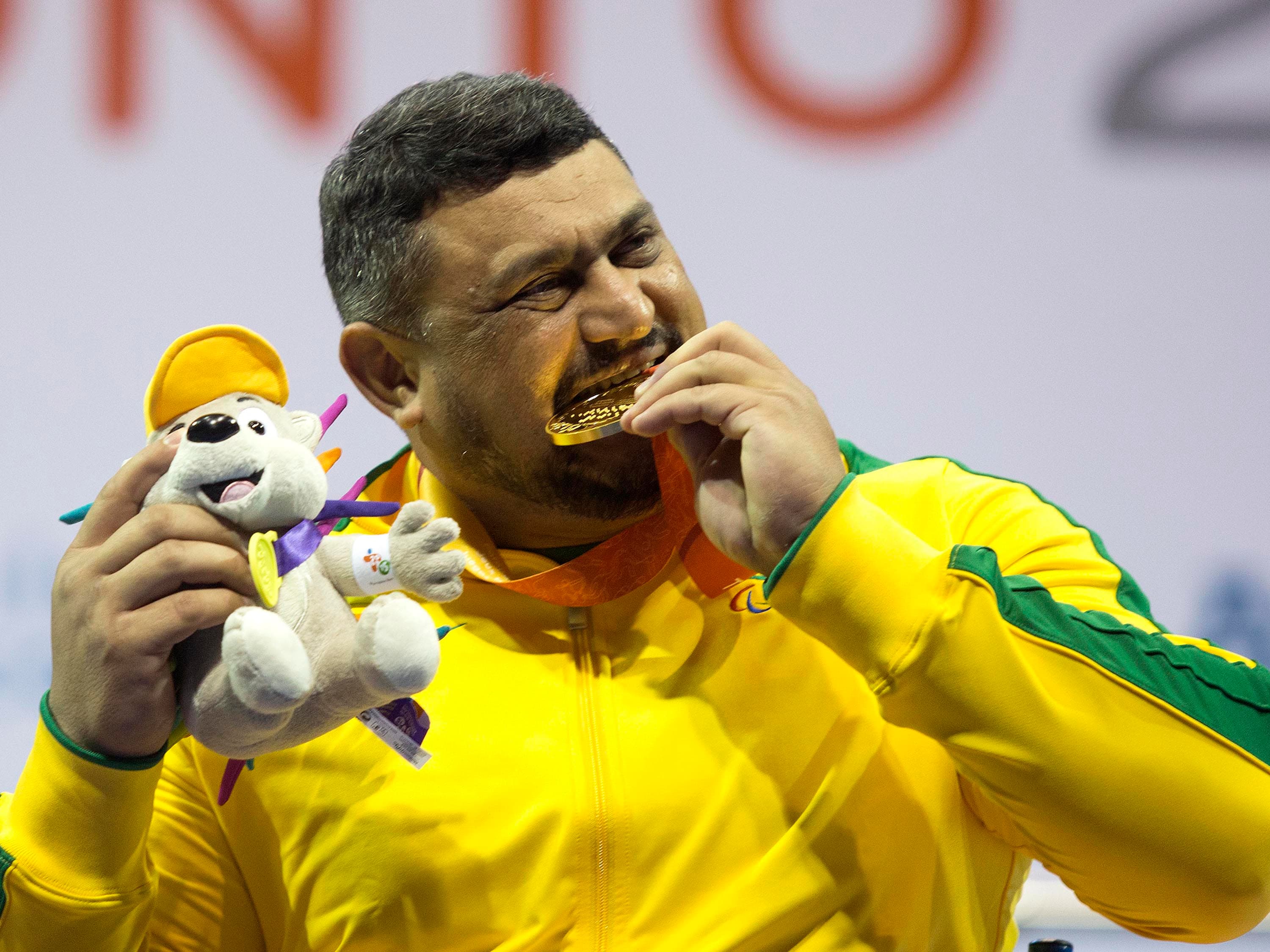 Joseano Felipe atleta paralímpico do halterofilismo